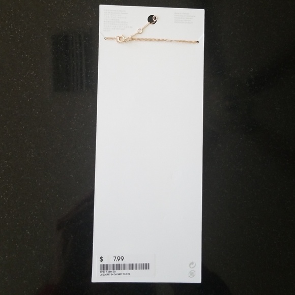 NWT H&M Rose Gold Double Necklace - Picture 3 of 4